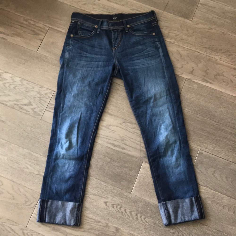 Citizens of Humanity cuffed cropped jeans